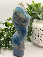 Blue Onyx Lady Body - Crystal Carvings