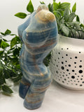 Blue Onyx Lady Body - Crystal Carvings