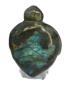 Labradorite Turtle Carving 93gm Intuitively selected