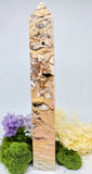Ibis Jasper With Druzy Tower 5 - Crystal Towers & Generators