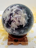 Feather Fluorite Sphere - Crystal Spheres