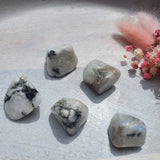 Rainbow Moonstone Tumble Crystal Gem Stone